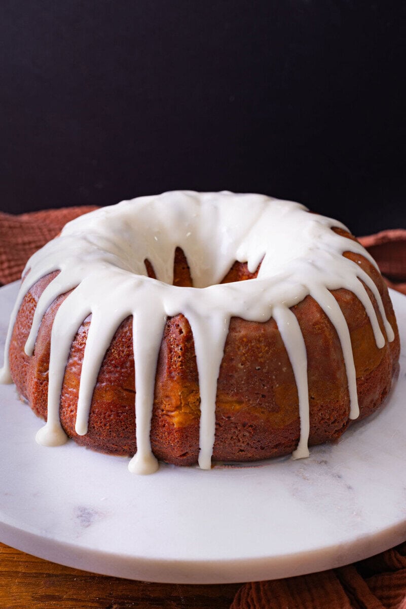 Red Velvet Pound Cake With Cream Cheese Filling - Back To My Southern Roots