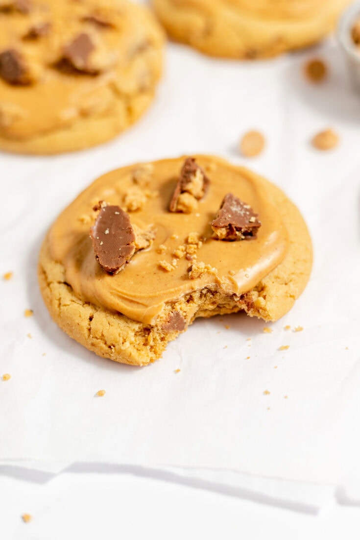 Copycat Crumbl Reese's Peanut Butter Cup Cookie Back To My Southern Roots