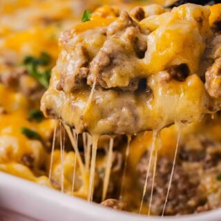 5-Ingredient Ground Beef Casserole - Back To My Southern Roots