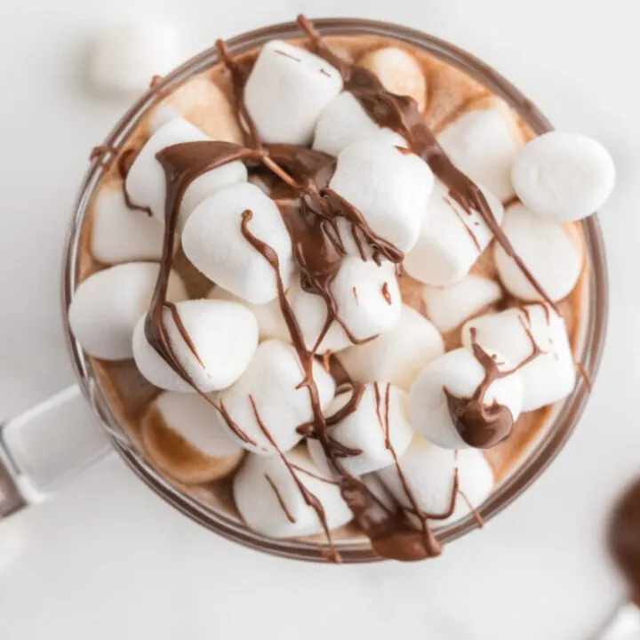 How to Make Creamy Hot Chocolate with Nutella - Back To My Southern Roots