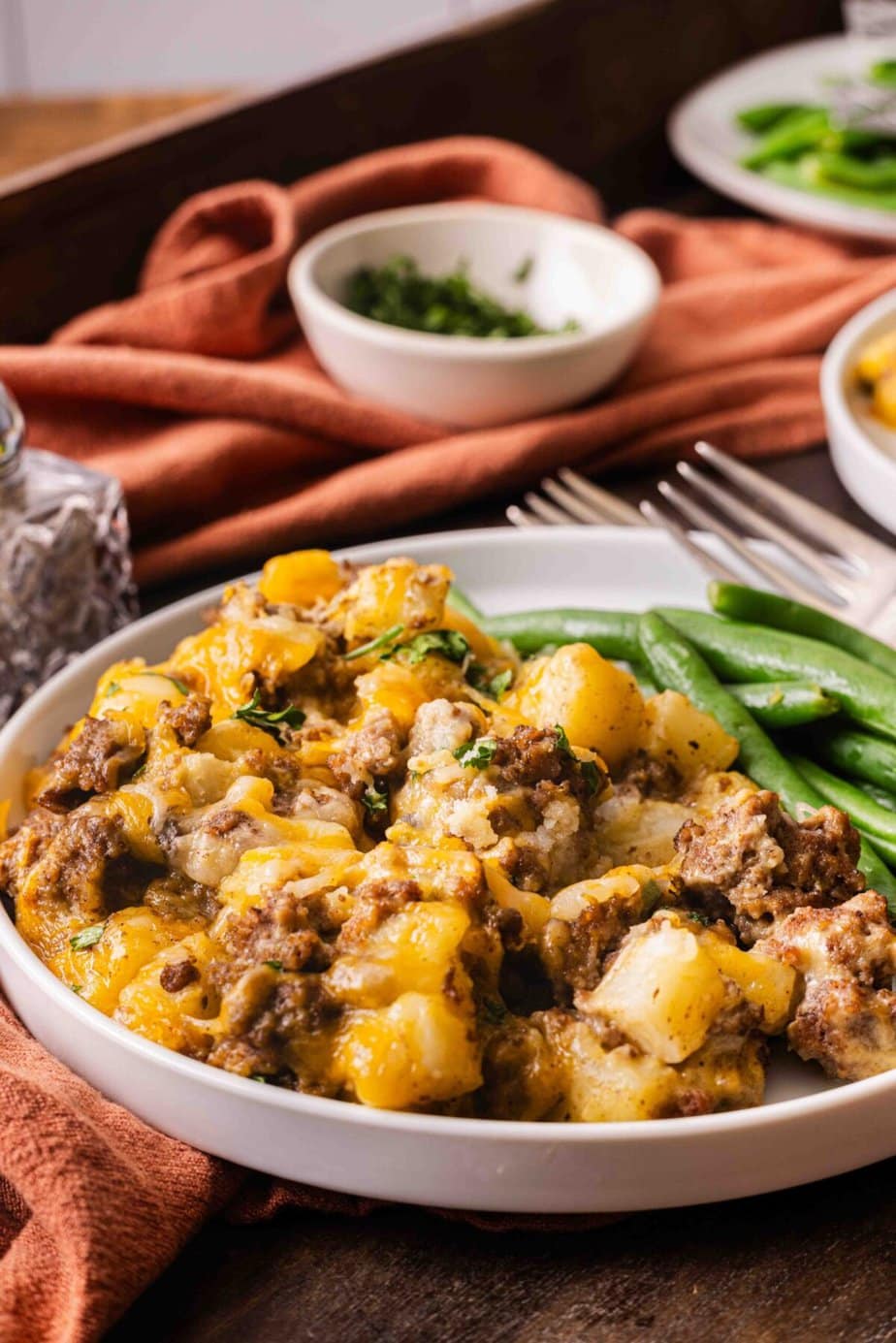 5-Ingredient Ground Beef Casserole - Back To My Southern Roots