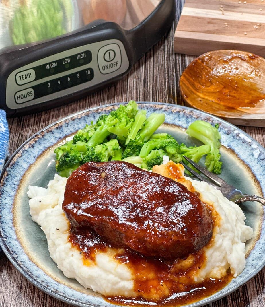 Slow Cooker BBQ Pork Chops - Back To My Southern Roots