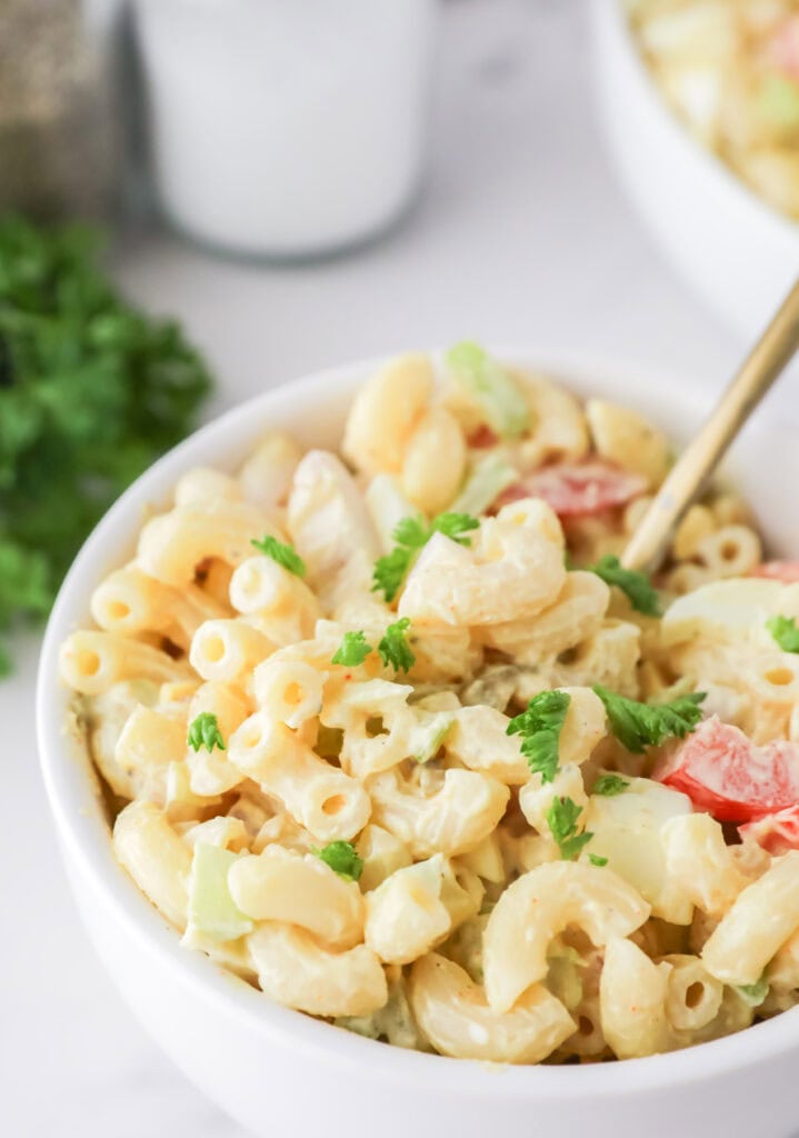 How To Make Southern Macaroni Salad - Back To My Southern Roots