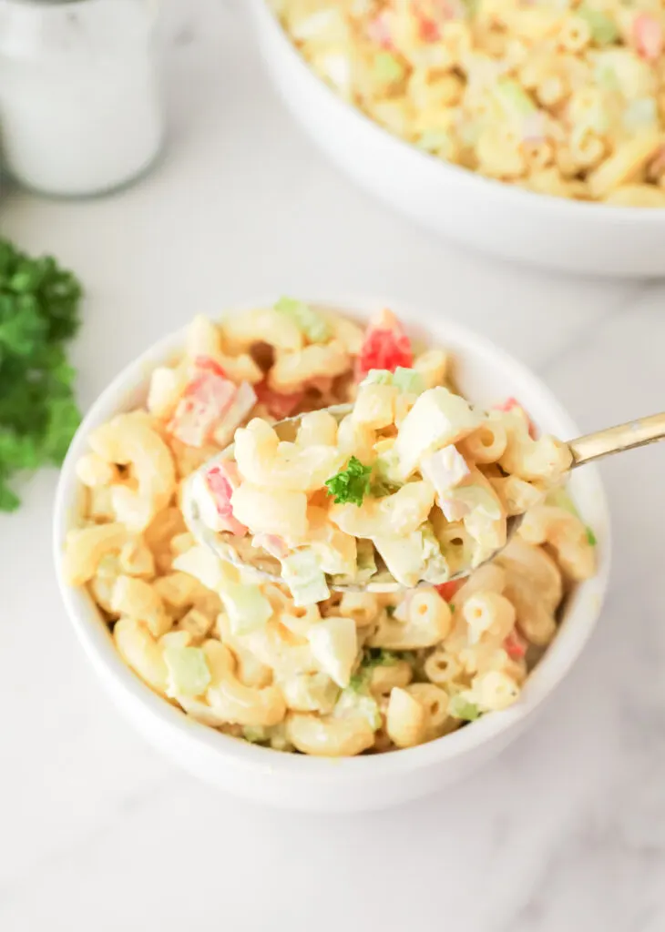 How To Make Southern Macaroni Salad - Back To My Southern Roots