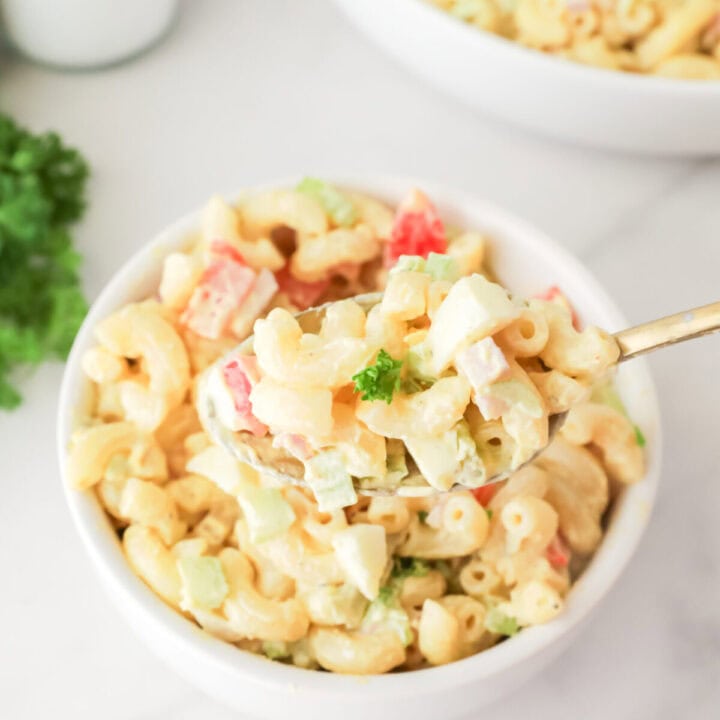 How To Make Southern Macaroni Salad - Back To My Southern Roots