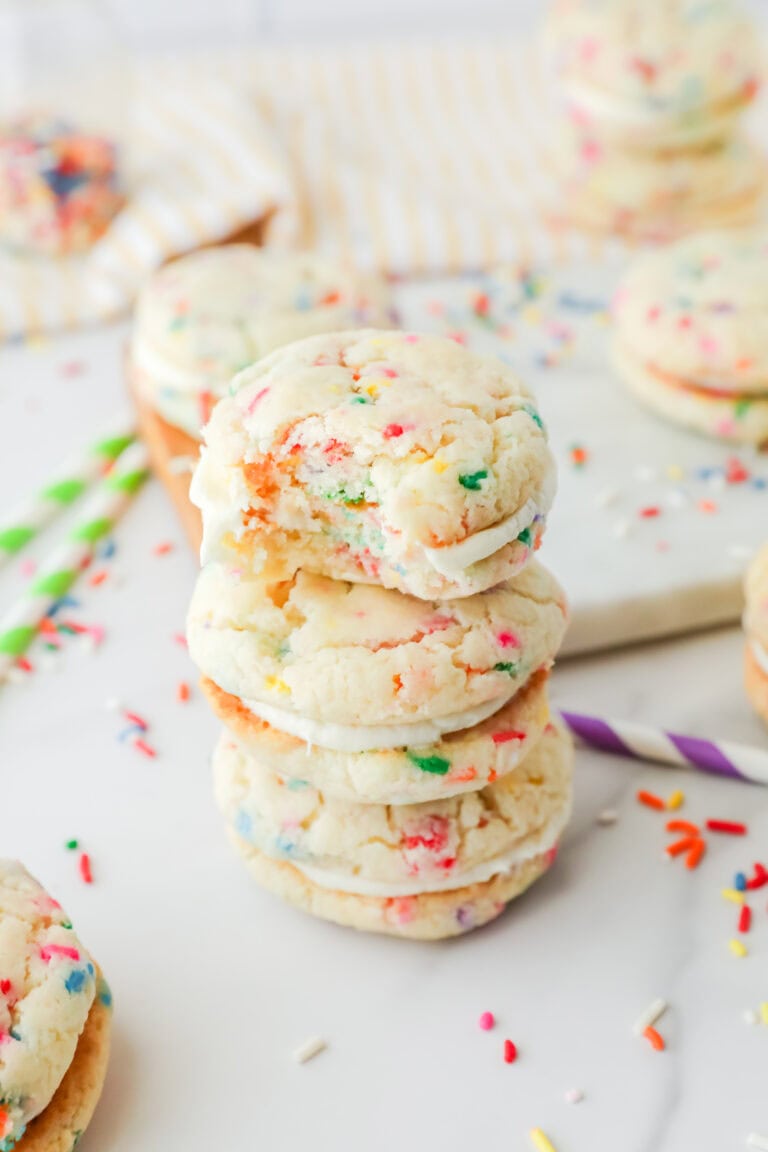 Funfetti Whoopie Pies - Back To My Southern Roots