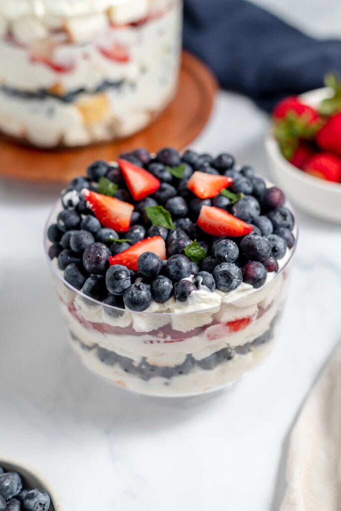 Red White and Blue Trifle - Back To My Southern Roots